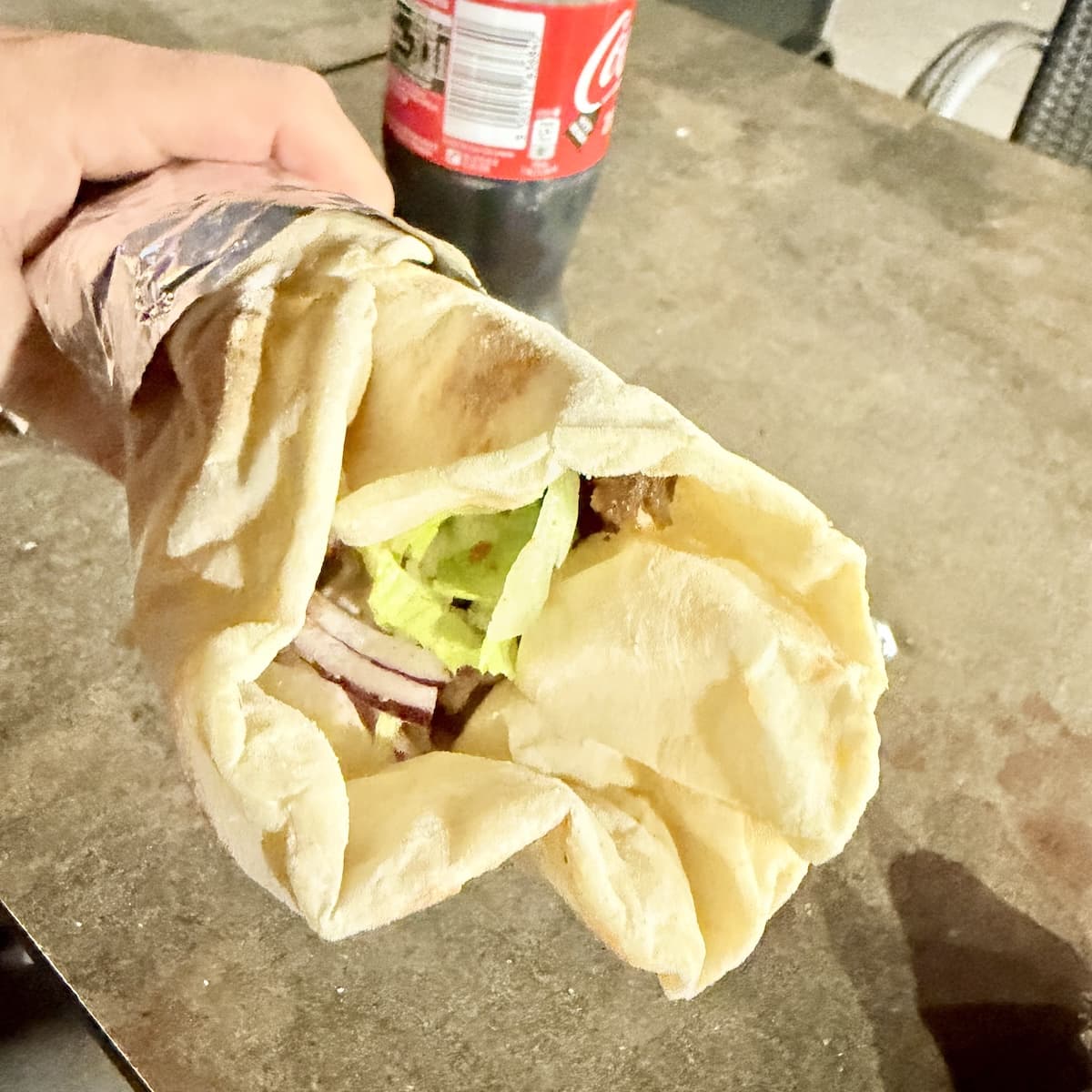 Döner i rull