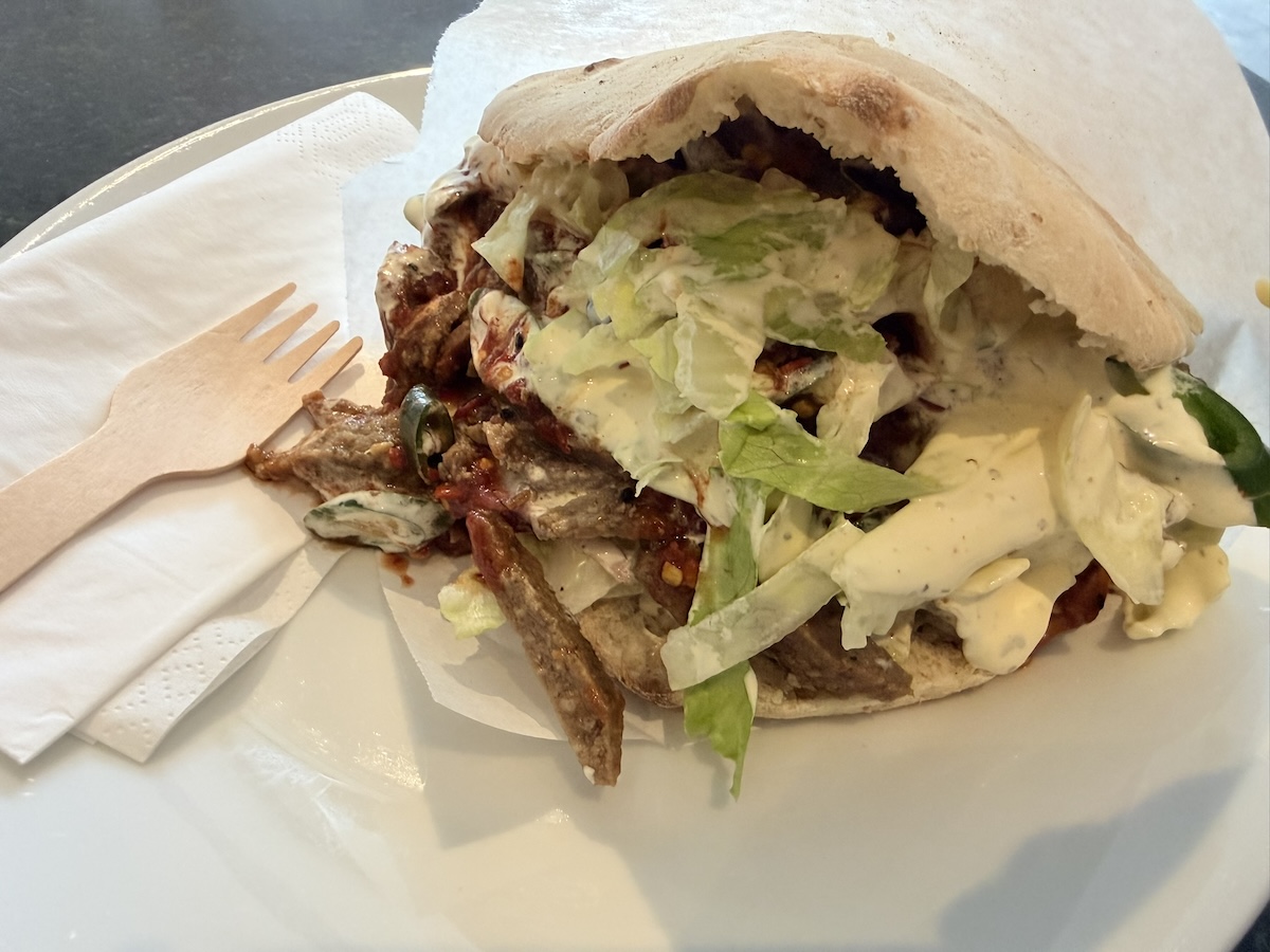 Kebab i hjemmelaget pita
